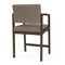 Lesro Lenox Steel Hip Chair Metal Frame, Bronze, MD Farro Upholstery LS1161 - alternate 3